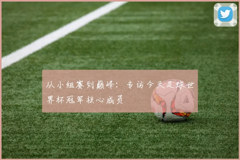 从小组赛到巅峰：专访今天足球世界杯冠军核心成员